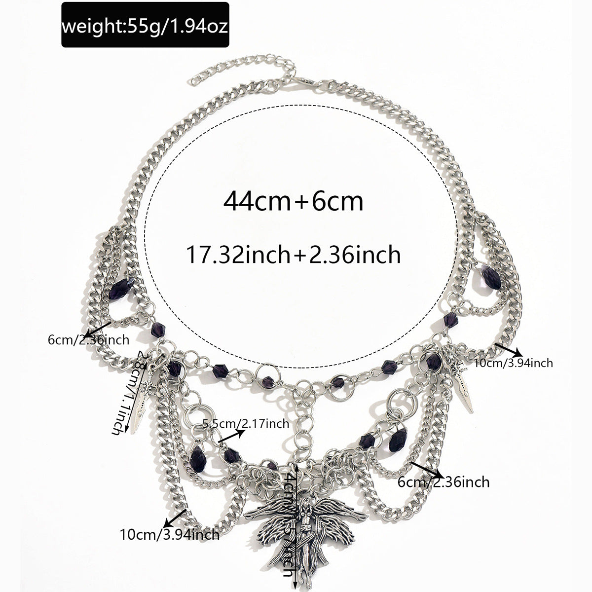 Gothic Nocturne Necklace – Halloween Limited Edition of Darkness and Elegance