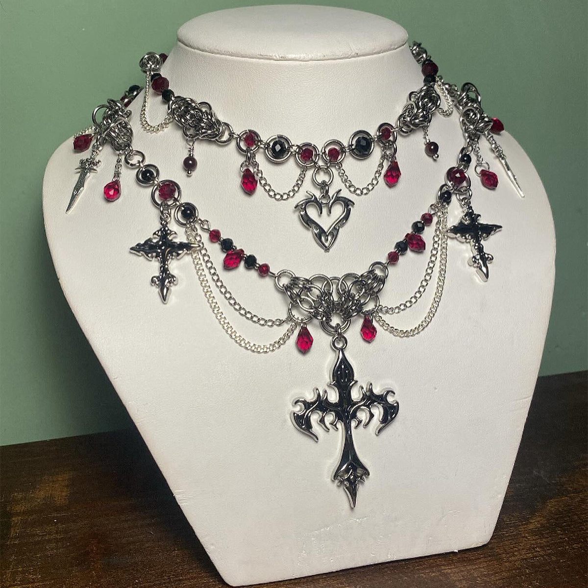 Gothic Nocturne Necklace – Halloween Limited Edition of Darkness and Elegance