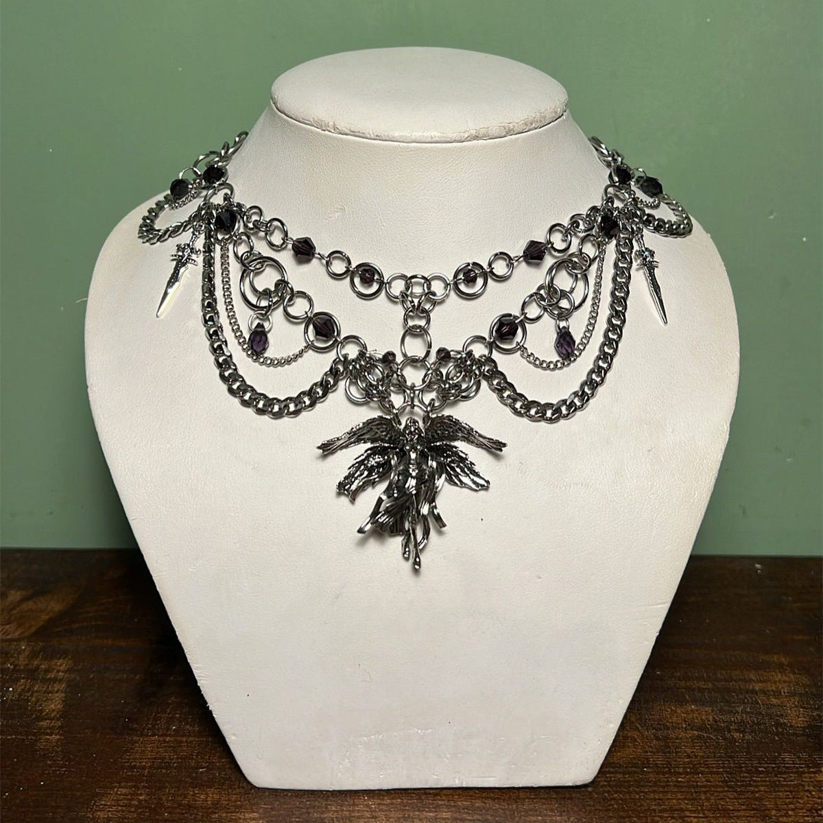 Gothic Nocturne Necklace – Halloween Limited Edition of Darkness and Elegance