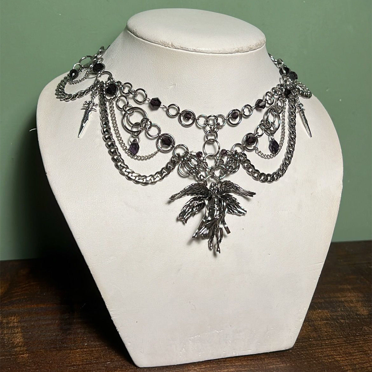 Gothic Nocturne Necklace – Halloween Limited Edition of Darkness and Elegance