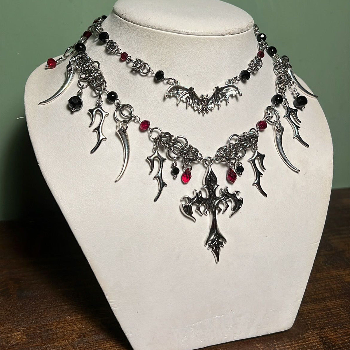 Gothic Nocturne Necklace – Halloween Limited Edition of Darkness and Elegance