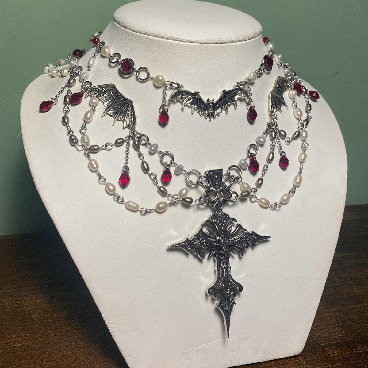Gothic Nocturne Necklace – Halloween Limited Edition of Darkness and Elegance