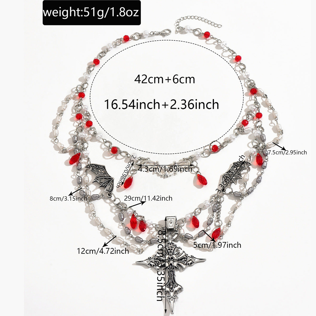 Gothic Nocturne Necklace – Halloween Limited Edition of Darkness and Elegance
