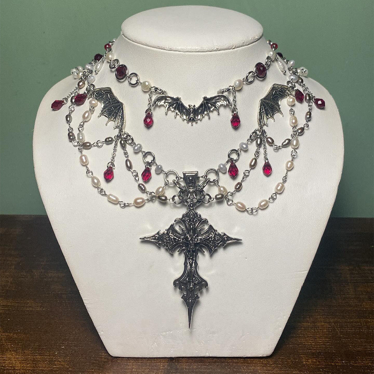 Gothic Nocturne Necklace – Halloween Limited Edition of Darkness and Elegance