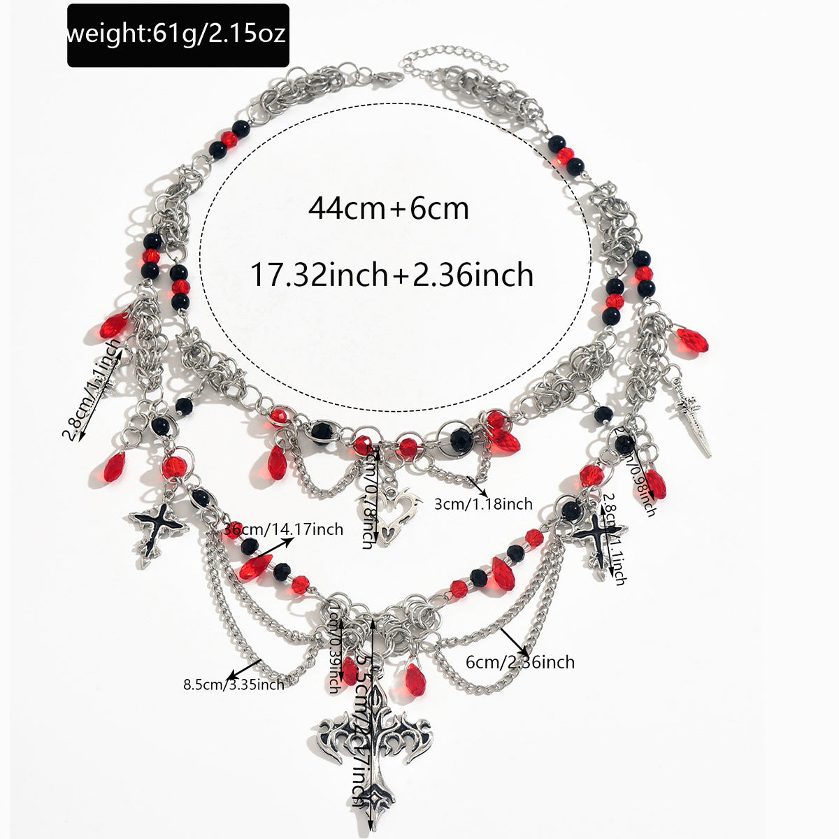 Gothic Nocturne Necklace – Halloween Limited Edition of Darkness and Elegance