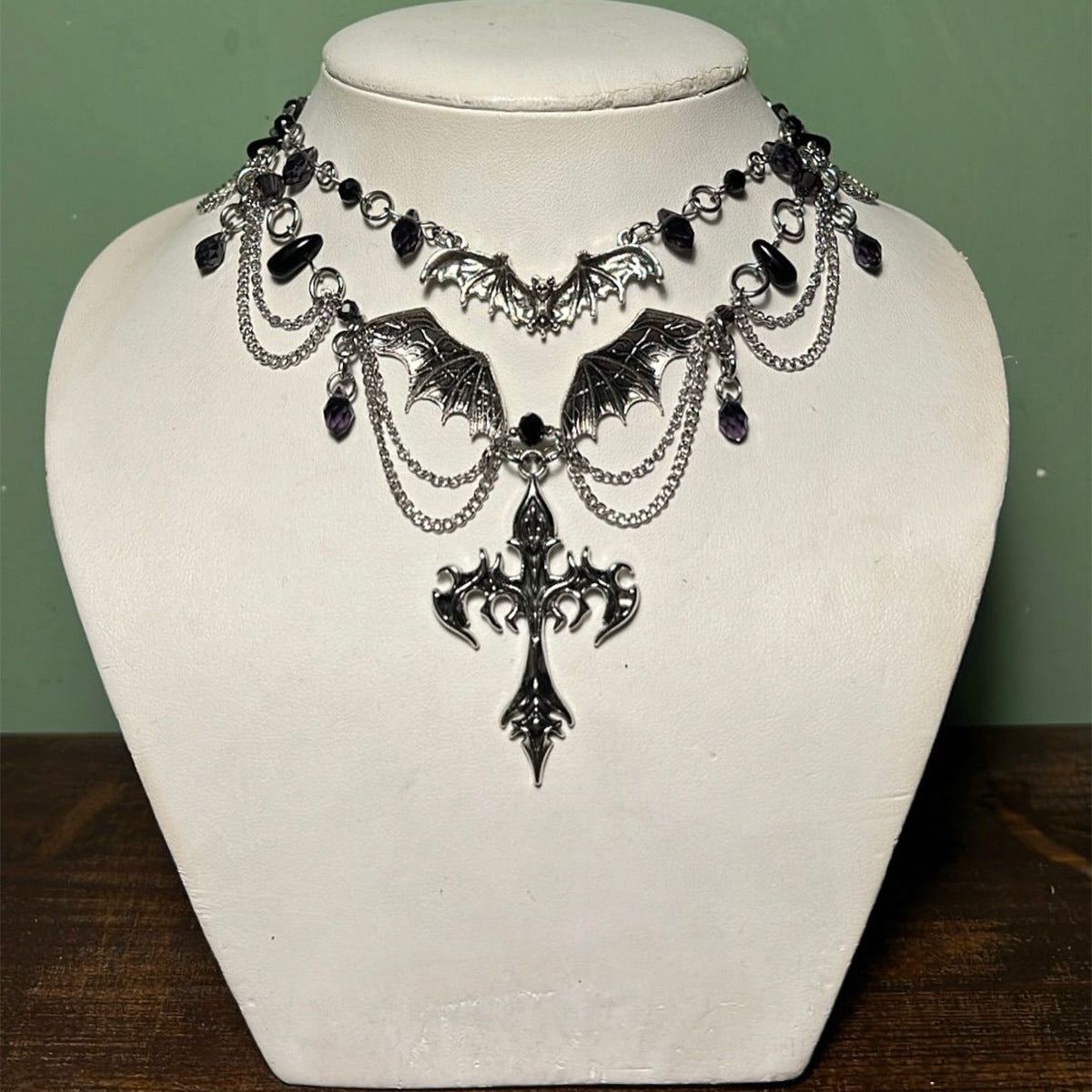 Gothic Nocturne Necklace – Halloween Limited Edition of Darkness and Elegance