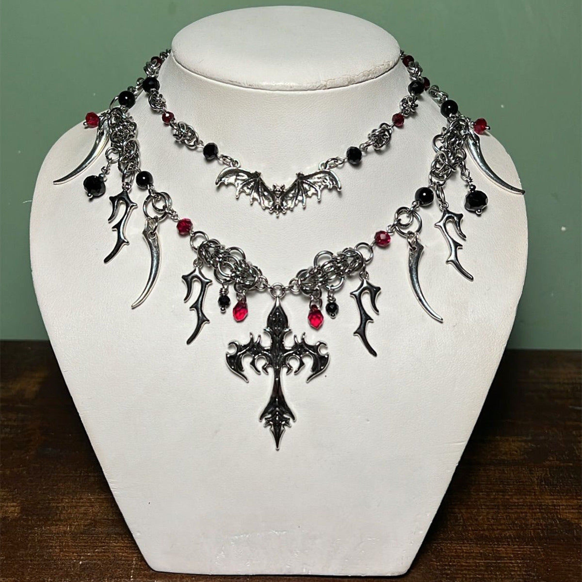 Gothic Nocturne Necklace – Halloween Limited Edition of Darkness and Elegance